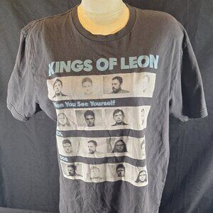 Kings Of Leon 2021 When You See Yourself Tour T Shirt Unisex L Gray